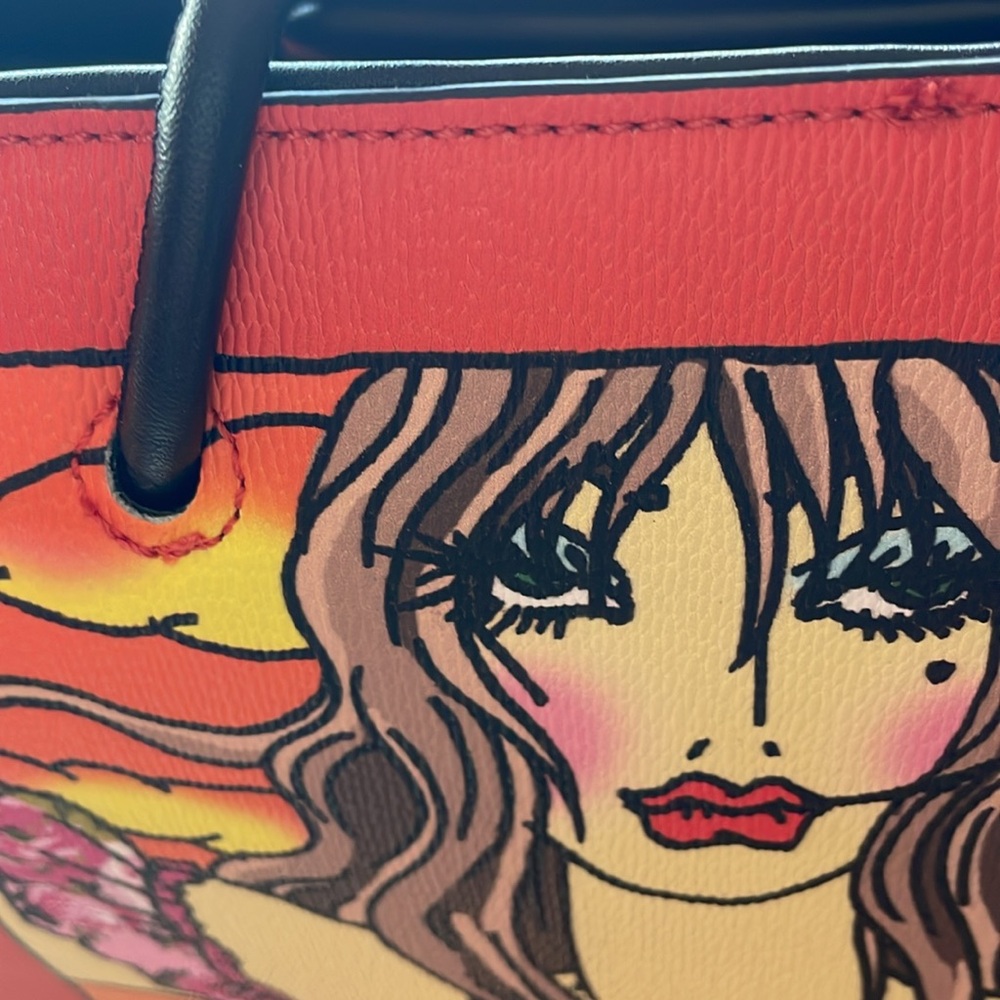 Betsy Johnson NWT Colorful Graphic Tote Bag - Picture 4 of 10